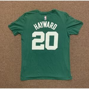 Nike Tee Dri Fit Boston Celtics Gordon Hayward #20 Green T-Shirt Boys Size L